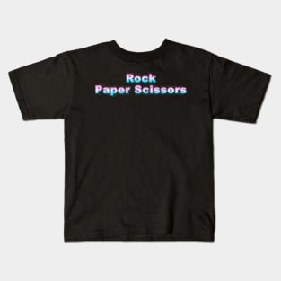 Rock Paper Scissors Kids T-Shirt